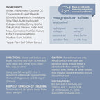 Unscented Magnesium Lotion & Spray for Sleep, Suitable for Sensitive Skin, Helps with Muscle Relaxation, Soothes Tired Legs & Foot Aches and Supports Restful Nights, 8 & 12 fl oz by M3