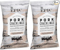 Epic Maple Bacon Pork Cracklings, Keto Friendly, Paleo Friendly, 2.5 oz (Pack of 2)