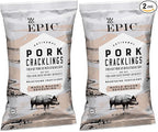 Epic Maple Bacon Pork Cracklings, Keto Friendly, Paleo Friendly, 2.5 oz (Pack of 2)