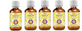 Deve Herbes Pure Argan (Moroccan) Oil (Argania spinosa) Cold Pressed (Pack of Five) 100ml X 5 (16.9 oz)