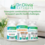Organic Turmeric Curcumin Complex with Quercetin, Ginger and Boswellia - 60 Capsules