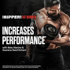 JNX SPORTS The Ripper! Fat Burner Pre Workout for Men & Women – Thermogenic Fat Burning Powder & Appetite Suppressant, Boost Energy & Endurance – Blue Raspberry, Pre Workout Packets, 5x5 g Sticks