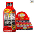 Vitamin Energy Burner+ Extra Strength Energy Shot Pomegranate Açaí 10 Pack, 260mg Natural Caffeine, 25mg Ketones, Green Tea, EGCG, Metabolism, Endurance, Zero Sugar, Gluten-Free, Vegan, 1.93 fl oz