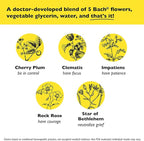 Bach Rescue Remedy Dropper 10mL, Natural Stress Relief, Homeopathic Flower Essence, Vegan, Gluten & Sugar-Free, Non-Habit Forming (Non-Alcohol Formula)