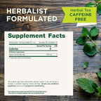 Traditional Medicinals Organic, Lemon Balm - Supports Stress Relief & Digestive Health - Kosher, Non-GMO, Caffeine-Free, Compostable - 16 Tea Bags