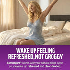 Force Factor Somnapure Drug-Free Sleep Aid for Adults with Melatonin, Valerian Root, and Lemon Balm, Non-Habit-Forming Sleeping Pills, Fall Asleep Calm at Night, Wake Up Refreshed, 30 Tablets