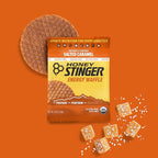 Honey Stinger Organic & Gluten Free Energy Waffle Variety Pack of 18, 12 Salted Caramel and 6 Cookies & Cream Waffles, Nutritious Stroopwafel Snack for Exercise, Endurance and Performance
