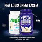 Vega Protein Made Simple Protein Powder, Vanilla - Stevia Free, Vegan, Plant Based, Healthy, Gluten Free, Pea Protein for Women and Men, 2.2 lbs (Packaging May Vary) (Pack of 1)