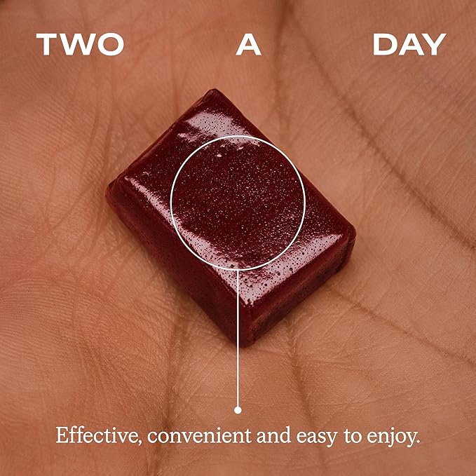 Humann SuperBeets Heart Chews, Beet Root Powder Support Energy Supplement, Nitric Oxide and Blood Pressure Support, Grape Seed Extract & Non-GMO, Heart Health, Pomegranate Berry Flavor, 180 Count