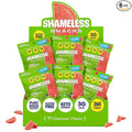 Shameless Snacks - Healthy Low Calorie Snacks, Low Carb Keto Gummies (Gluten Free Candy) - 6 Pack Wassup Watermelon