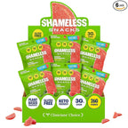 Shameless Snacks - Healthy Low Calorie Snacks, Low Carb Keto Gummies (Gluten Free Candy) - 6 Pack Wassup Watermelon