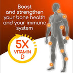X Ray Dol Triple Action Joint Support Supplement with Glucosamine 1500mg, Chondroitin 800mg, MSM 750mg and 5X Vitamin D for Healthy Joints, Bones & Cartilage - 60 Count per Bottle - 6 Pack