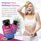 Grevol GLP-1 Support Supplement for Women : Berberine Supplement with Ceylon Cinnamon & Akkermansia for Weight Management - Appetite Suppressant & Metabolism Support – 60 Capsules