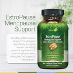 Irwin Naturals EstroPause Menopause & Women’s Health Support – 80 Liquid Soft-Gels – Gentle Hormonal Balance Formula - 2 Pack