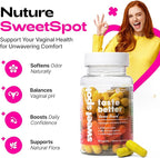 Sweet Spot – Pineapple & Cranberry Vaginal Health Supplement, 60 Capsules – Freshens Taste, Promotes Feminine Balance, Women's pH Balance & Odor Control, with Natural Cinnamon Extract – Made in USA