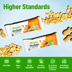 Orgain Organic Vegan Protein Bars, Peanut Butter - 10g Plant Based Protein, Low Calorie Healthy Snacks, No Lactose or Soy Ingredients, Gluten Free, Non-GMO - 1.41 Oz (Pack of 12)