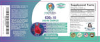 CoQ10 - Co-Enzyme Q10-200 mg -High Absorption - 400 mg per 2 caps - Non-GMO - Gluten Free - 200 Veg. Caps - Heart & Cellular Support - Made in USA by Foxxy Doc