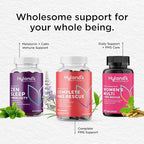 Hyland's Grace Period Complete PMS Rescue, 60 Vegan Gummies with Chasteberry and Dong Quai for Menstrual Support and B6 and B12 for Red Blood Cell Formation