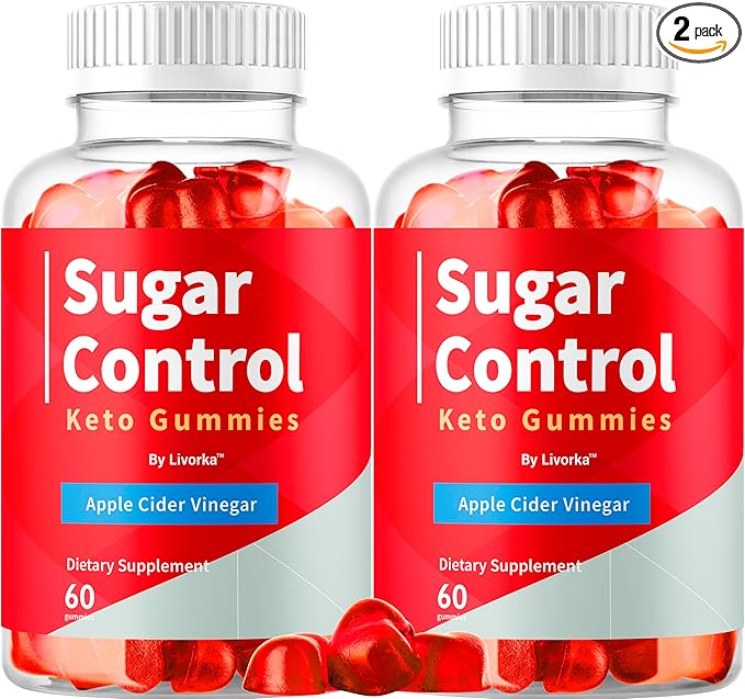 (2 Pack) SugarControl Keto Gummies - Official SugarControl Advanced Apple Cider Vinegar Gummys All Natural Supplement Support, 120 Gummies for 2 Months