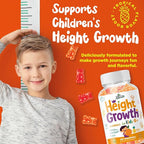 Height Growth Vitamins Supplement Gummies - Grow Taller for Teens Kids Boys Girls - Natural Height Increaser Maximizer Multivitamin