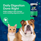 NaturVet – Digestive Enzymes - Plus Probiotics & Prebiotics – Helps Support Diet Change & A Healthy Digestive Tract – for Dogs & Cats – 1 lb Powder