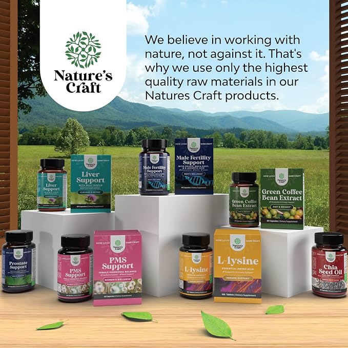 Natures Craft DIM Supplement for Men - DIM Estrogen Blocker for Men for Hormone Balance & Prostate Health - Diindolylmethane Complex with Panax Ginseng, Bioperine, Grapeseed & Astragalus - 120 Count