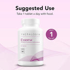 Theralogix Essentia Multivitamin for Women - 90-Day Supply - Women's Daily Multivitamin - Supports Immune Health & Bone Health - Includes Vitamin C, Vitamin D, Zinc & More - NSF Certified - 90 Tablets