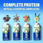 Orgain 30g High Protein Shake, Dairy Isolate Milk Protein, Fruity Cereal, 5g BCAAs, <1g Sugar Per Serving, Meal Replacement, Ready to Drink, Keto Friendly, Gluten-Free 11 Fl Oz (Pack of 12)