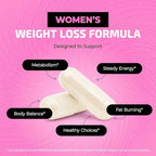 Weight Loss Pills for Women | Fat Burners for Women | Metabolism Booster for Weight Loss Supplement with Raspberry Ketones | Appetite Suppressant, Stomach Fat Burner & Weightloss Diet Pills | 120 Ct