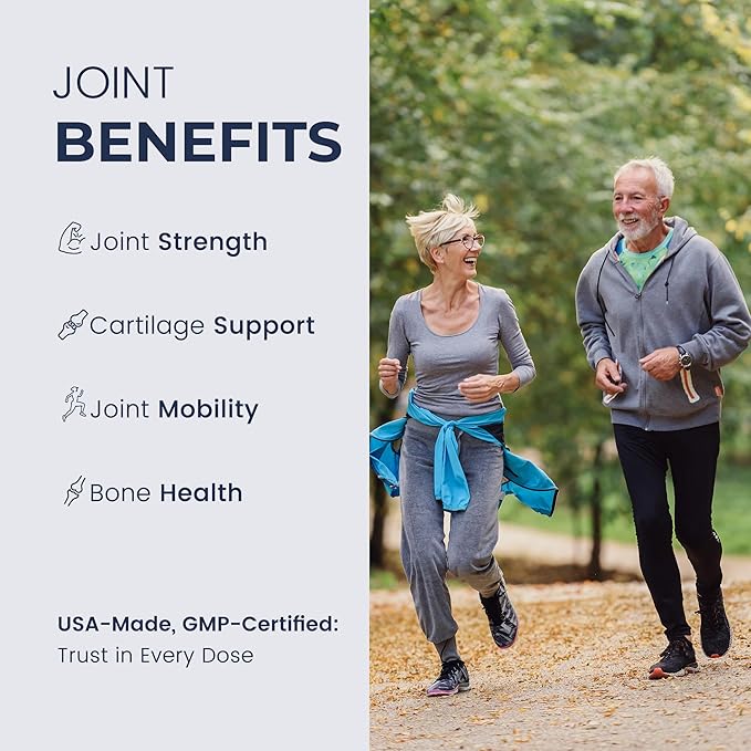Joint Complex Turmeric Supplement, Turmacin® Turmeric Root Extract 500mg & Q-Actin® Cucumber Enzyme 20mg, Herbal Support for Daily Joint Health, Suitable for Sensitive Users, 90 Capsules-3 Packs