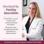 Ladywell Prenatal Multivitamin | Conception, Pregnancy & Postpartum | Key Ingredients Including DHA, Folate & Iron | Expertly-Formulated & Tested | Designed for Absorption with Nausea Support, 60 Ct