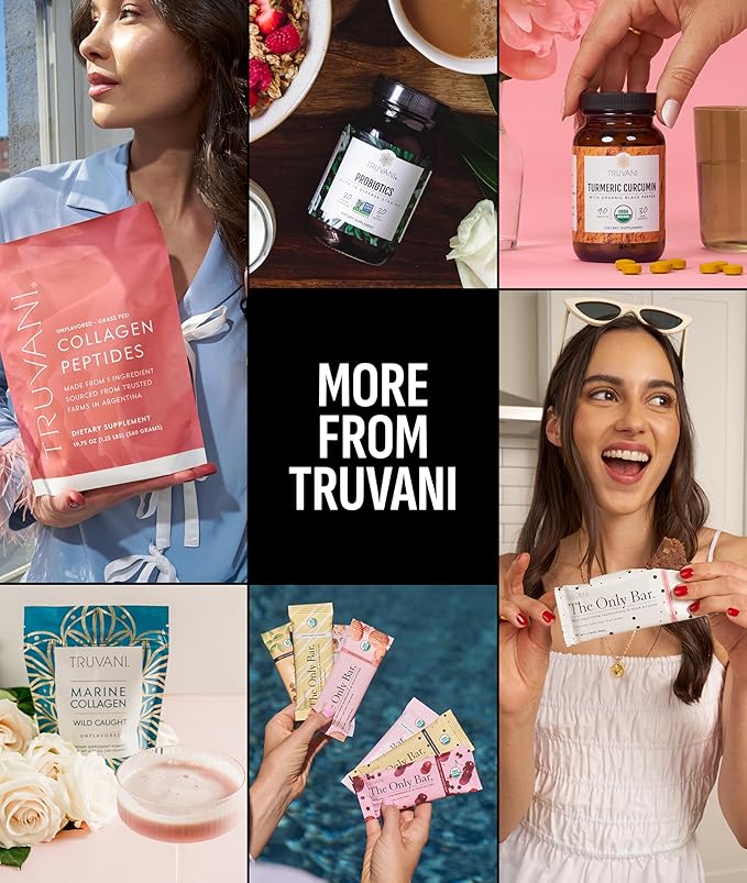 Truvani Organic Vegan Protein Powder | Chocolate | 20g Plant Based Pea Protein | 18 Servings | Keto | Gluten & Dairy Free | Low Carb | No Added Sugar