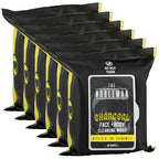 The Nobleman Cleansing Wipes 6 Pack (180 ct., Charcoal)