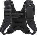ZELUS Weighted Vest, 6lb/8lb/12lb/16lb/20lb/25lb/30lb Weight Vest with Reflective Stripe for Workout, Strength Training, Running, Fitness, Muscle Building, Weight Loss, Weightlifting
