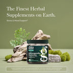Gaia Herbs Organic Ashwagandha Gummies - Stress Support* - Made with Cinnamon & Ginger - Gluten Free & Vegan - 120 Count (40 Servings)