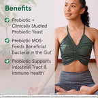 Jarrow Formulas Saccharomyces Boulardii+MOS Probiotics for Digestive Health & Intestinal Tract Support-5 Billion CFU Per Serving-180 Delayed Release Caps - Probiotic+Prebiotic-180 Servings,(Pack of 2)