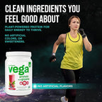 Vega Protein and Greens Protein Powder, Berry - 20g Plant Based Protein Plus Veggies, Vegan, Non GMO, Pea Protein for Women and Men, 1.2 lbs (Packaging May Vary)