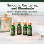 Tree of Life Beauty Facial Skin Care Set, Brightening, Firming & Hydrating Face Serums for Sensitive Skin - Niacinamide, Vitamin C, Retinol & Hyaluronic Acid, Dermatologist Tested, 1 Fl Oz (Pack of 4)