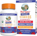 MARYRUTH'S Organic Vitamin D3 Gummies | 1000 IU | USDA Organic | Immune Support| Bone Health | Muscle Function | for Adults & Kids Ages 2+ | Vegan | Gluten Free | 2 Month Supply | 60 Count