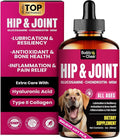 Glucosamine for Dogs, Liquid Hip and Joint Supplement, Chondroitin Drops for Dogs, Joint Drops for Dog, Dog Supplement for Mobility Pain Relief - 60ml