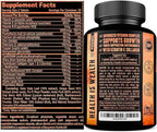 10X Potent Hair Skin and Nail Growth Vitamins Infused with Keratin + Collagen + Silica for Vibrant Hair- Extra Strength Biotin 5000mcg