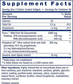 Life Extension Super Omega-3 EPA/DHA Fish Oil, Sesame Lignans & Olive Extract – Heart Health, Brain Health, Inflammation Health Support, Gluten-Free, Enteric-Coated, Non-GMO, 120 Softgels
