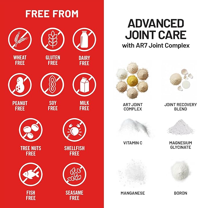 NatureWise Advanced Joint Supplement with Clinically Tested AR7 Joint Complex Ingredient - Comfort & Flexibility Support - Non-GMO, USA Manufactured - 90 Capsules[30-Day Supply]