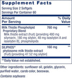 Life Extension Advanced Milk Thistle, Liver Health Supplement, Liver Detox, Cell Division, silymarin, silybin, bioavailable, Gluten Free, Non-GMO, 120 softgels, (Pack of 2)