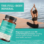 Magnesium Malate 1500MG | Energy & Nervous System Support | 300MG Elemental Mag Per Serving | High Absorption Magnesium Malate Capsules with VIT B6 + Black Pepper | Non-GMO | 90 Ct (1 Month Supply)