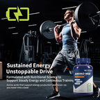 Amino Acid, Supports Muscle Recovery and Lean Muscle Growth, Enhances Energy and Endurance, Contains Essential Amino Acids and BCAAs, 90 Capsules (1 Bottle)