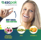 EZC Pak 5-Day Tapered Immune Support Booster - Vitamin Immune Support Supplement, Echinacea, Zinc Vitamin C, Vitamins for Immune System Support, Immune Boosters for Adults - Immune Support Vitamins