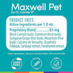DR.GARBER'S Maxwell Pet Hip & Joint for Dogs - The First Natural Biotherapy Supplement Drops to Support and Restore Hip & Joint Health, Repair and Ease Hip & Joint Pain, & Improve Mobility – 90ml