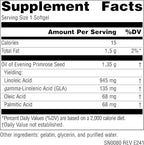 Source Naturals Evening Primrose Oil, Hexane Free, Cold-Pressed* - 1350mg, 120 Softgels