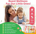 Magnesium Gummies for Kids - Magnesium Glycinate Gummies with L-Theanine, Vitamin B6, D3 for Kids & Adults Sleep, Calm, Relaxation, Brain, Bones, Muscle Relief, Sugar Free Banana & Strawberry 60ct